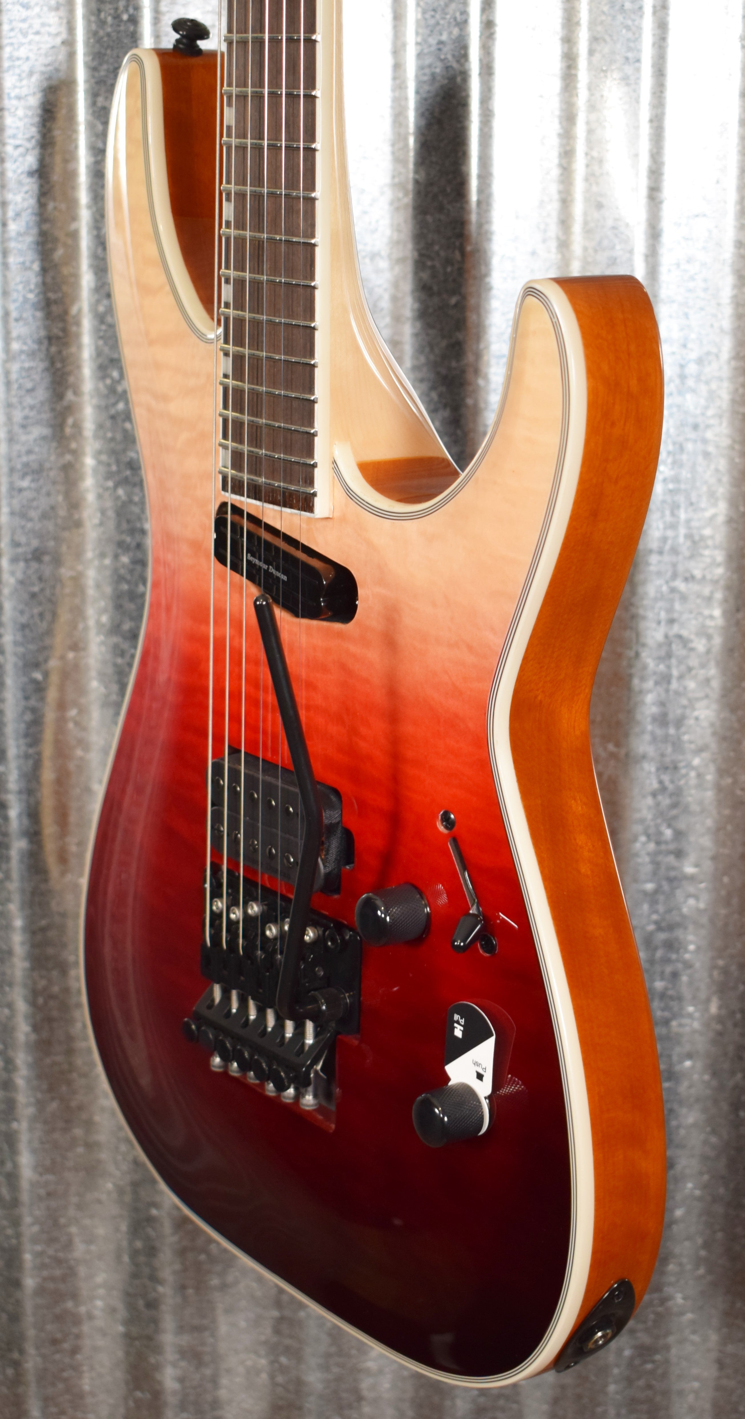 ESP LTD MH-1000 Quilt Top Black Cherry Fade Guitar