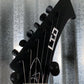 ESP LTD Vulture Black Satin James Hetfield Guitar & Case LVULTUREBLKS #0388 Demo