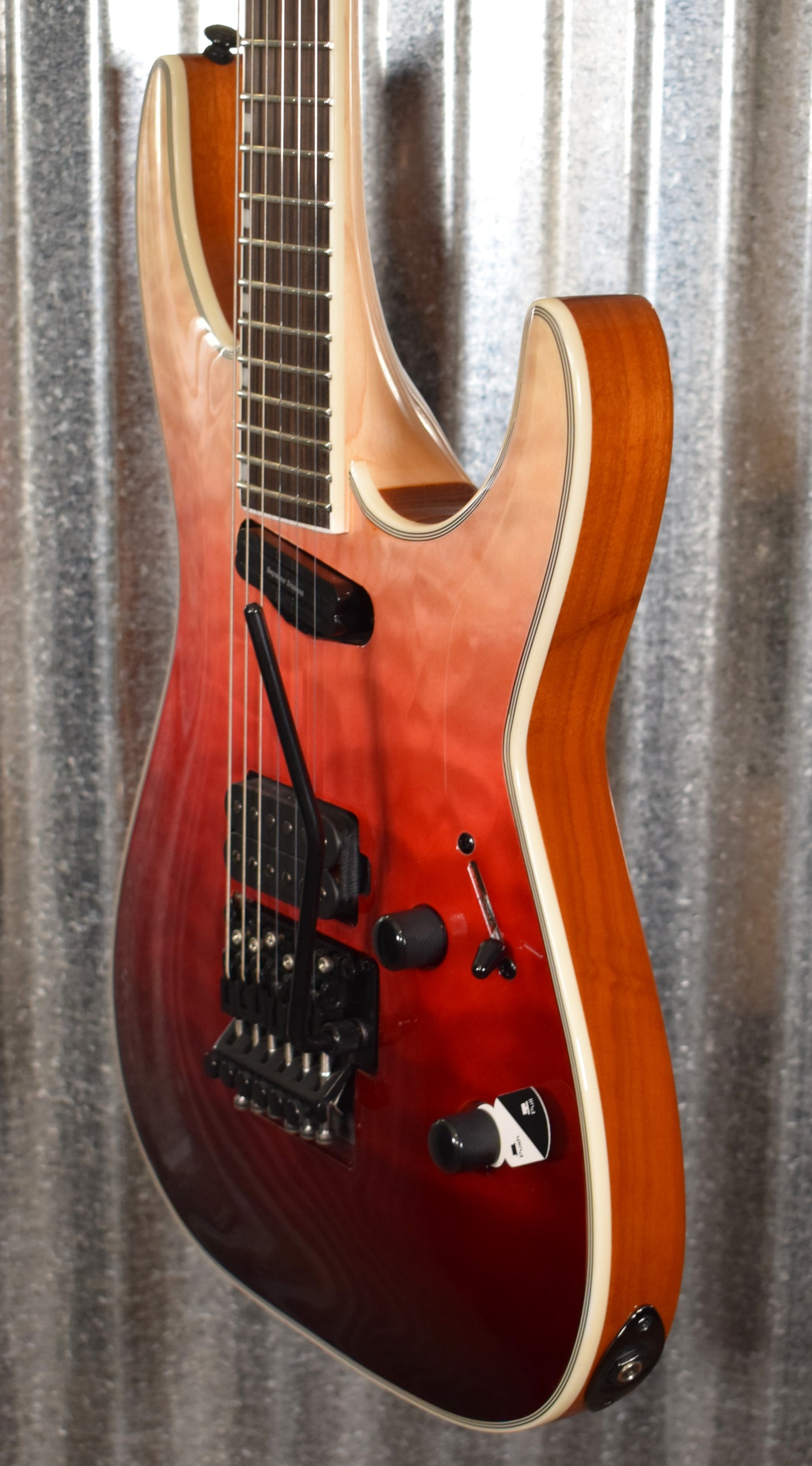 ESP LTD MH-1000 Quilt Top Black Cherry Fade Guitar LMH1000HSQMBCHFD #0751