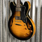 Epiphone ES 335 DOT Deluxe Flame Top Vintage Sunburst Guitar & Case #0998 Used