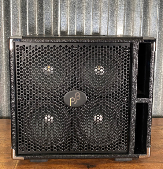 Phil Jones Bass C4 Piranha Compact 4 400 Watt 4 x 5" Bass Extension Speaker Cabinet 8 Ohm Black