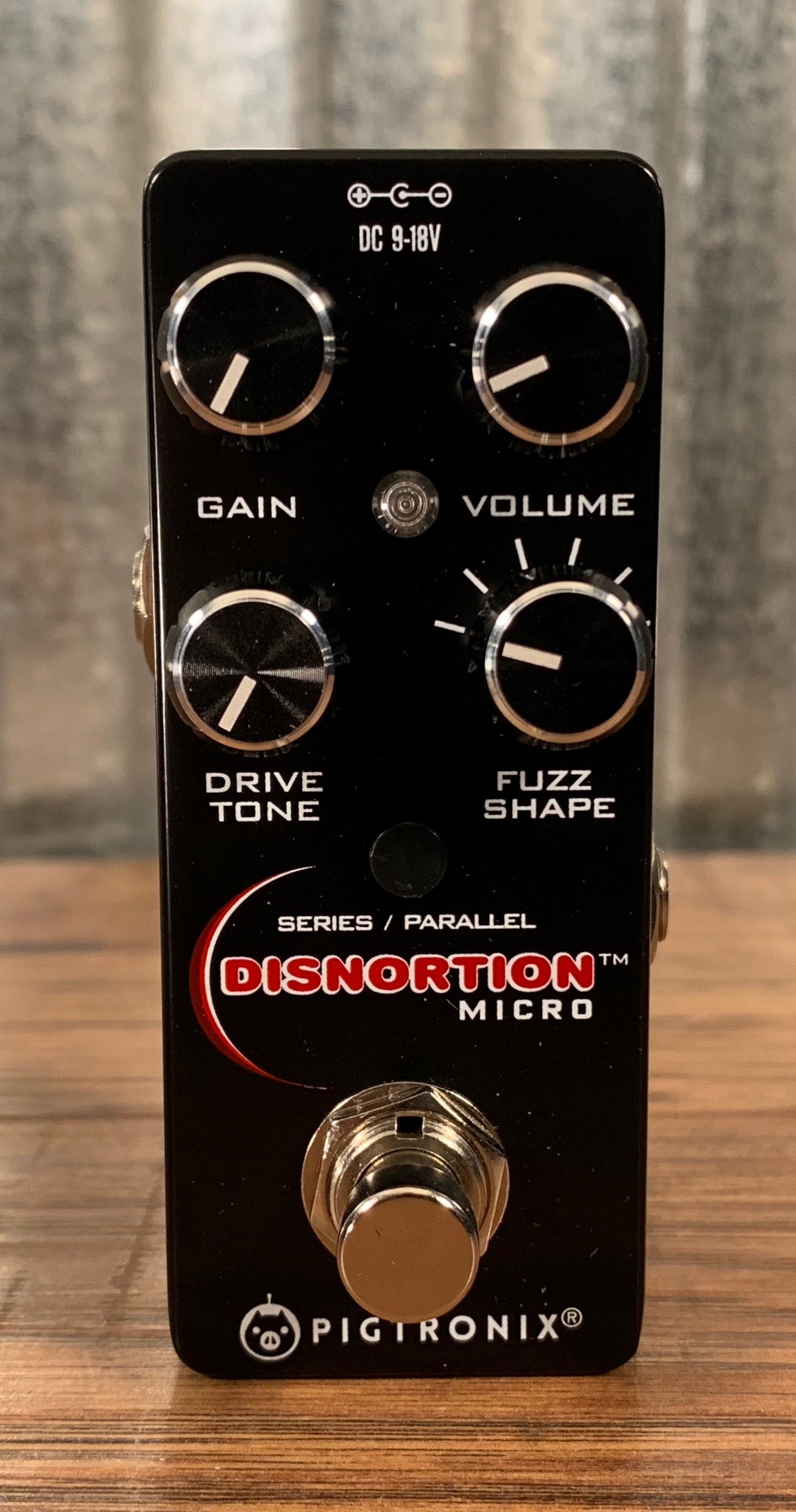 Pigtronix Disnortion Micro Overdrive Fuzz Guitar Effect Pedal Demo