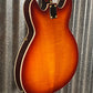 Hagstrom VIK67-G-VSB '67 Viking II Semi Hollow Vintage Sunburst Guitar #0398