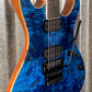Vola Ares FR BM Tribal Blue Burl Satin Guitar & Case #3428