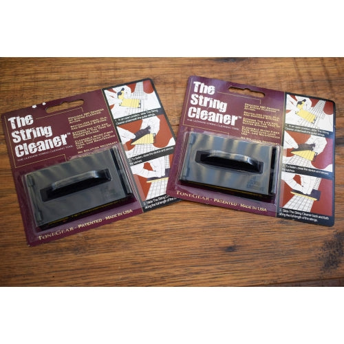 ToneGear The String Cleaner The Ultimate Guitar String Cleaning Tool Two (2) Pack