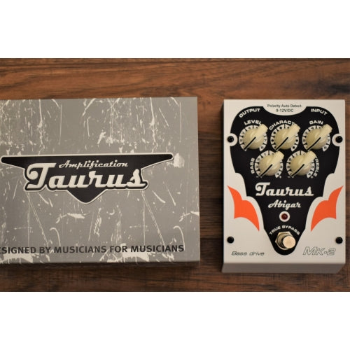 Taurus Amplification Abigar MK2 Bass Drive Distortion Effect Pedal
