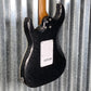 Jet JS500BLS HH Strat Style Guitar Bound Black Sparkle #0010