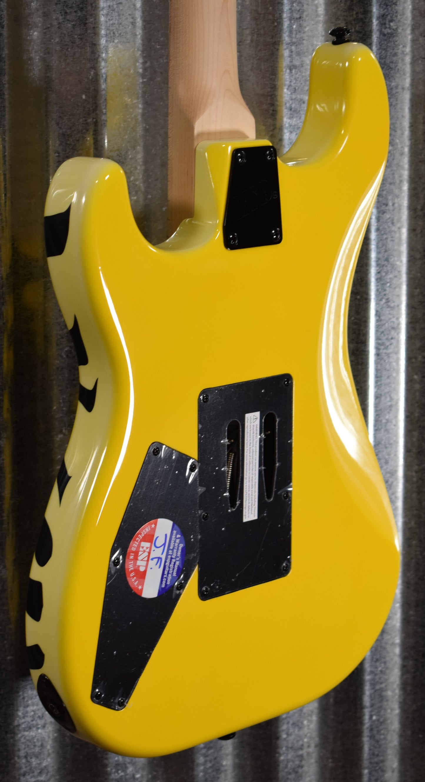 ESP LTD GL-200MT Yellow Tiger Stripe Graphic Guitar & Case GL200MT #0014