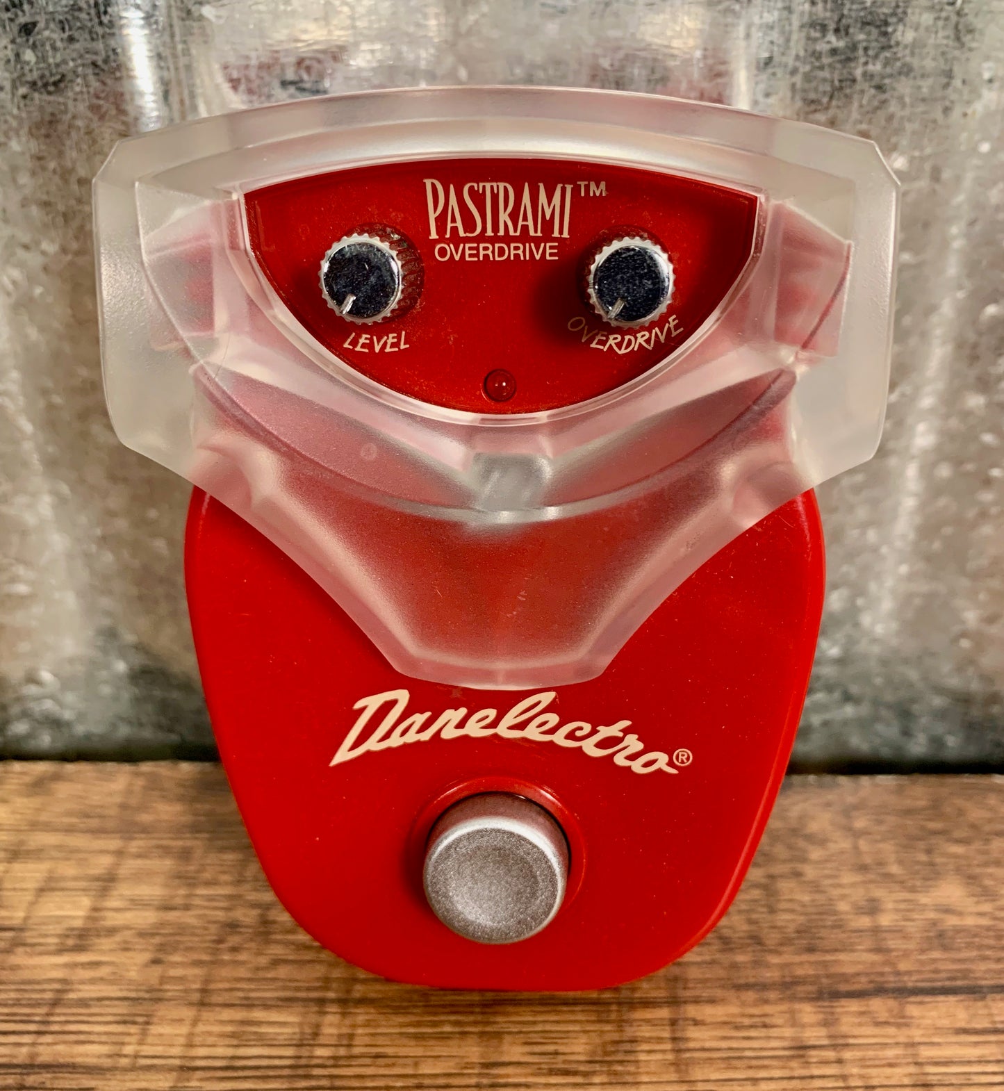Danelectro Food Series DJ-1 Pastrami Overdrive Guitar Effect Pedal Used