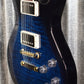 PRS USA S2 McCarty 594 Singlecut Custom Whale Blue Smokewrap Guitar & Bag #8684