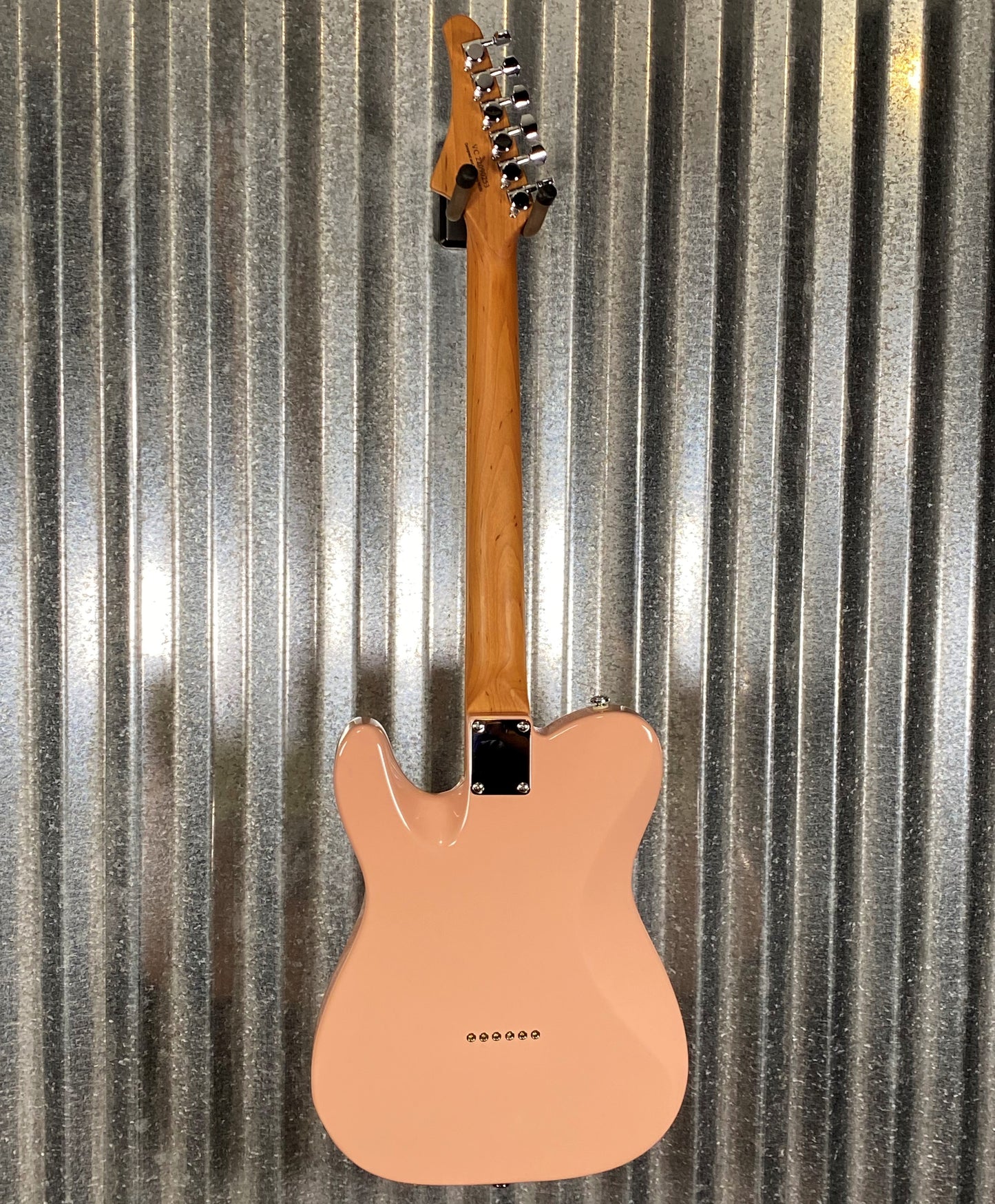 Musi Virgo Classic Telecaster Shell Pink Guitar #0253 Used