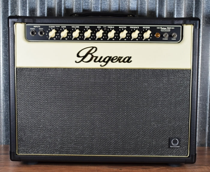 Bugera V22 Infinium All Tube 22 Watt 2 Channel 12" Reverb Guitar Combo Amplifier