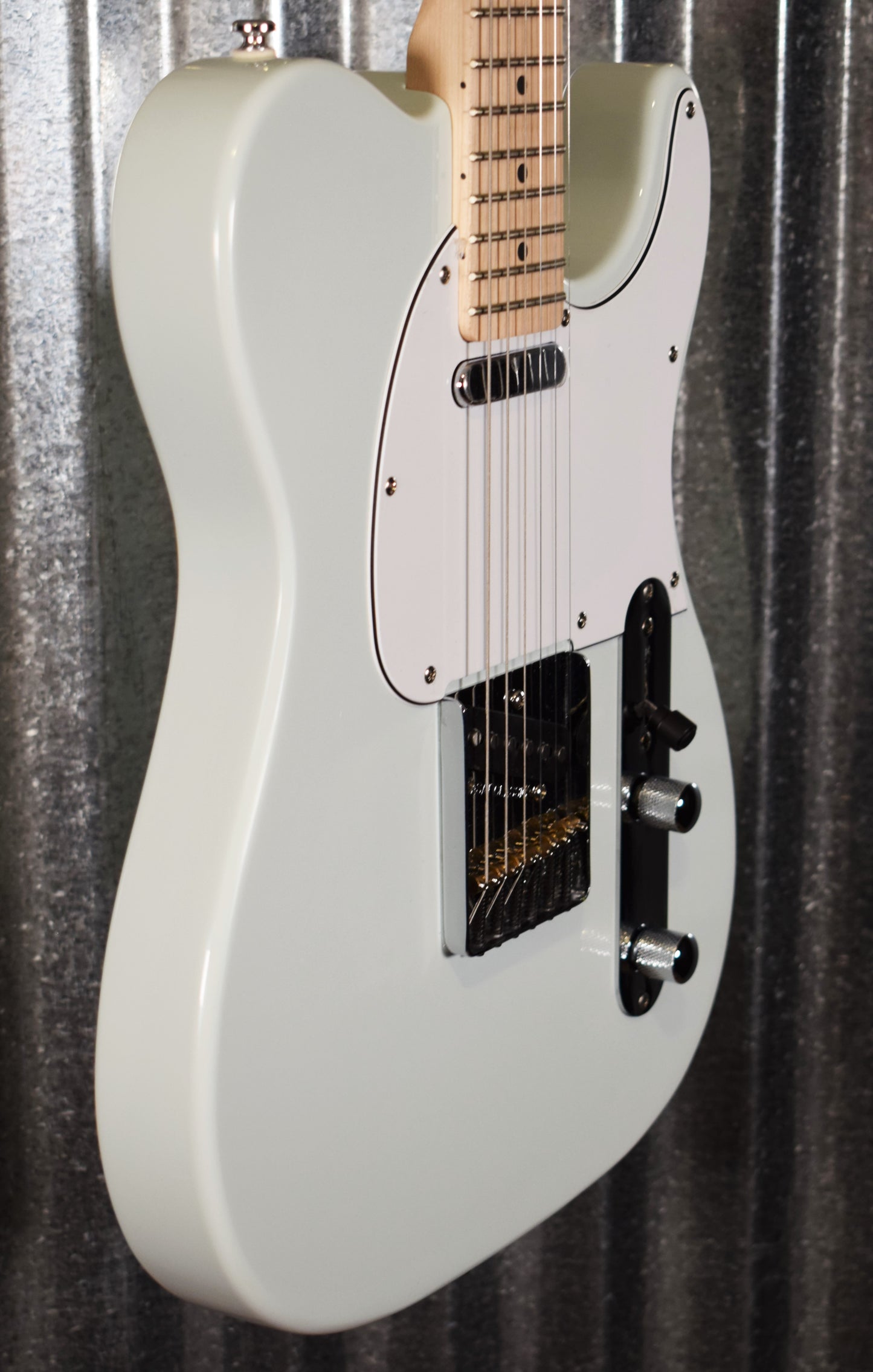 G&L Tribute ASAT Classic Sonic Blue Poplar Satin Neck Guitar #6870 Used