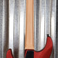 ESP LTD SN-200FR Black Cherry Metallic Satin Floyd Guitar LSN200FRMBCMS Blem #0833