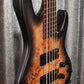 ESP LTD D-5 Black Natural Burst Satin 5 String Bass LD5BPBLKNBS #0994
