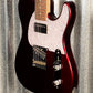 G&L USA 2023 Custom ASAT Classic Bluesboy Ruby Red Metallic Guitar & Bag #1201 Used
