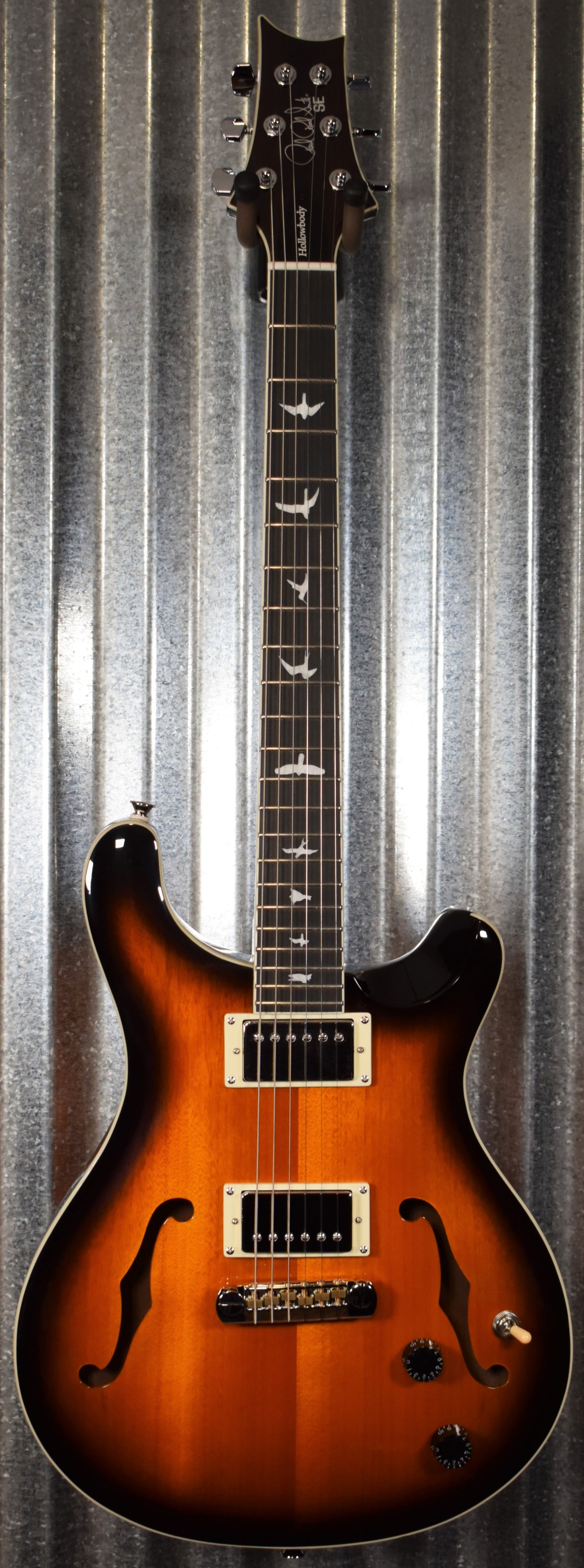 PRS Paul Reed Smith SE Hollowbody Standard McCarty Tobacco Sunburst Guitar & Case #6725