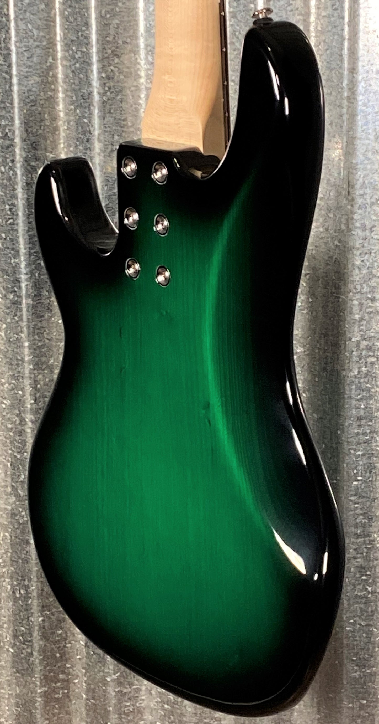 G&L USA Kiloton 5 String Bass Greenburst & Case #5154