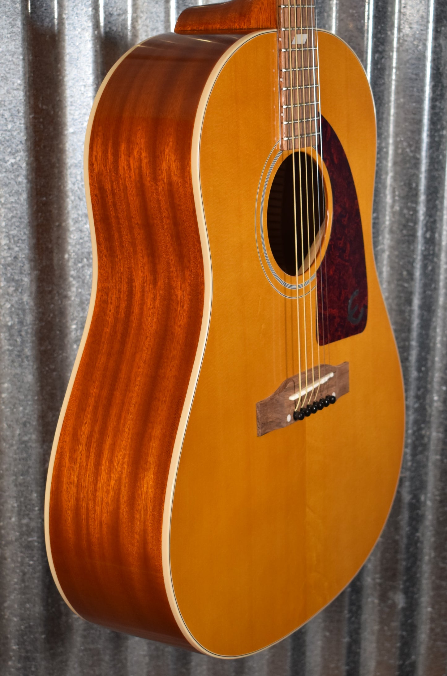 Epiphone Masterbuilt FT-79 Texan Antique Natural Aged Acoustic Electric Guitar #5954 Used