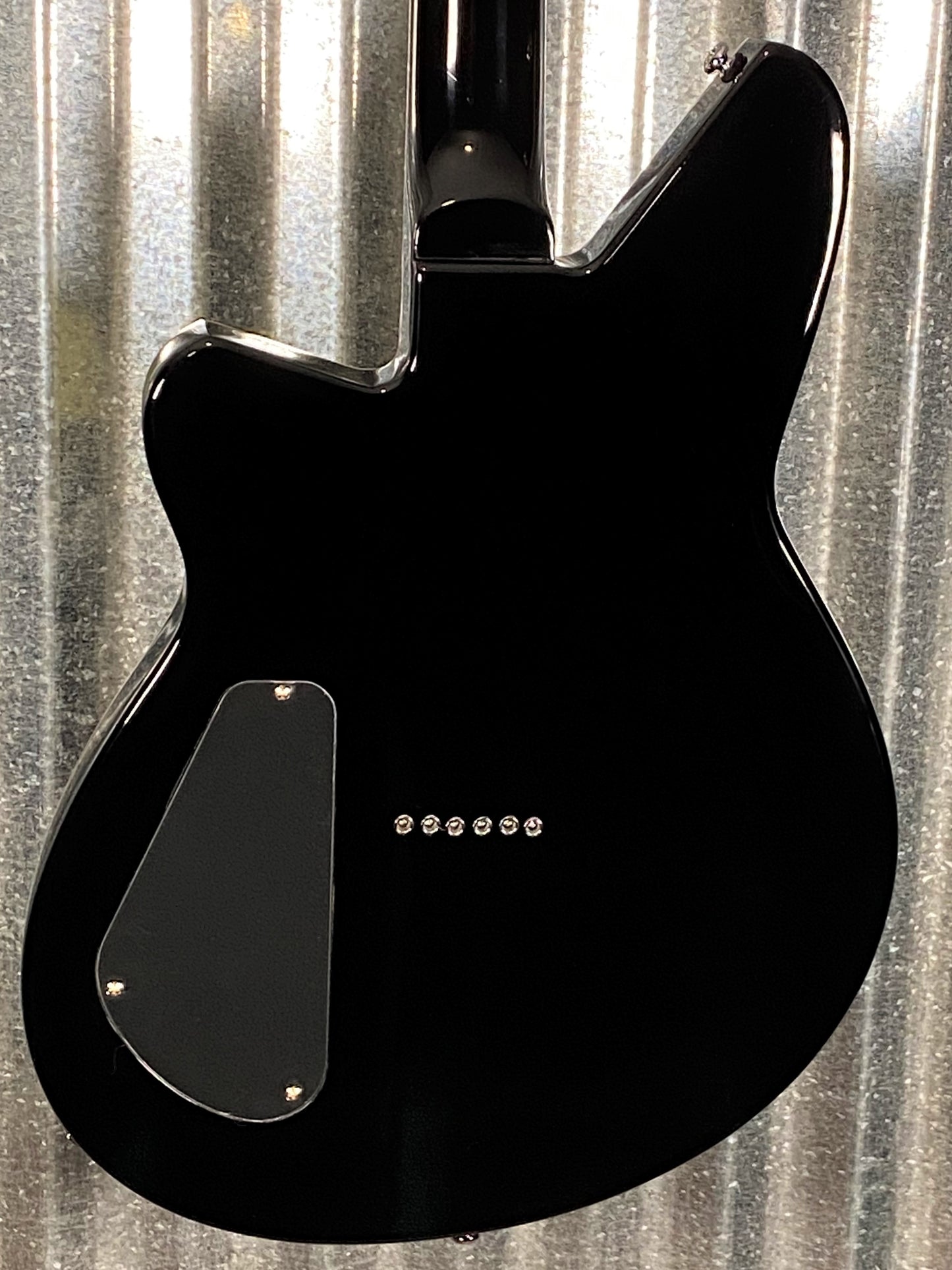 Reverend Guitars Airwave 12 String Semi Hollow Electric Midnight Black Guitar #0735