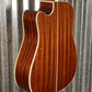 D'Angelico Premier Bowery Dreadnought CE Iced Tea Burst Acoustic Electric Guitar #5267