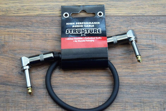 Strukture SC01RR 1' Right Angle High Performance Lifetime Guarantee Patch Cable