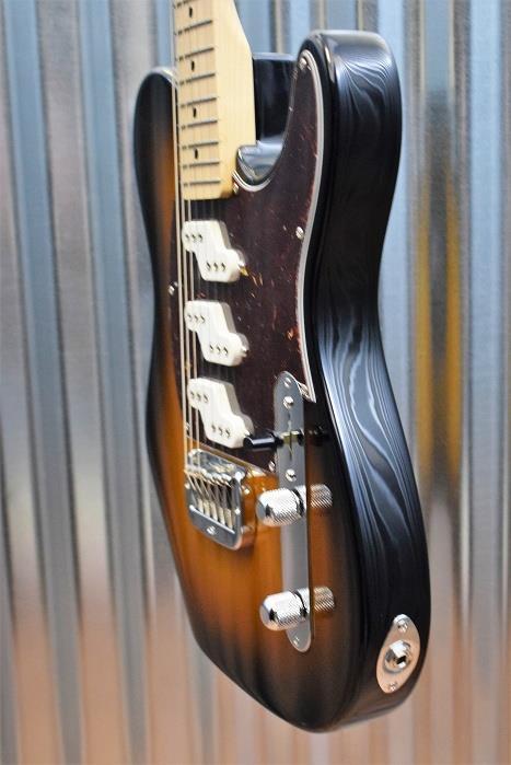 G&L Guitars USA Custom ASAT Z3 Tobacco Sunburst Electric Guitar & Case 2016 #7641