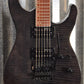 ESP LTD M-200FM See Thru Black Flame Top Guitar LM200FMSTBLK #0390
