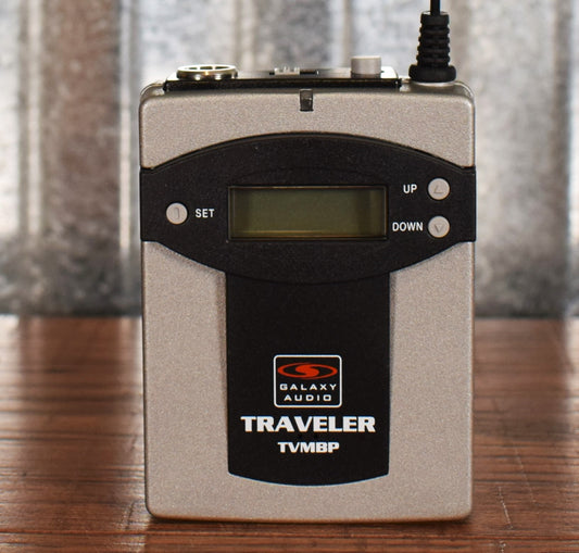 Galaxy Audio AS-TVMBPG Traveler System Wireless Bodypack Transmitter
