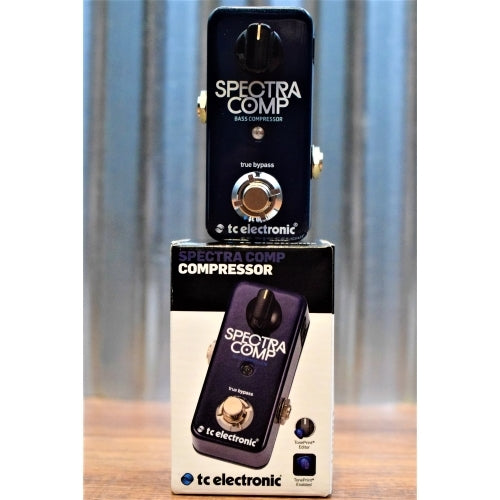 tc electronic spectracomp bass compressor pedal TC Electronic Spectracomp Tone Print Multi Band Bass Compressor Effect Pedal