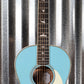PRS Paul Reed Smith SE P20E LTD ED Acoustic Electric Parlor Powder Blue Guitar & Bag #1707