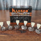 Kluson Revolution KRGL-3-NP 3 Per Side Locking G-Mount Tuning Machine Set Nickel Plastic Keystone Used