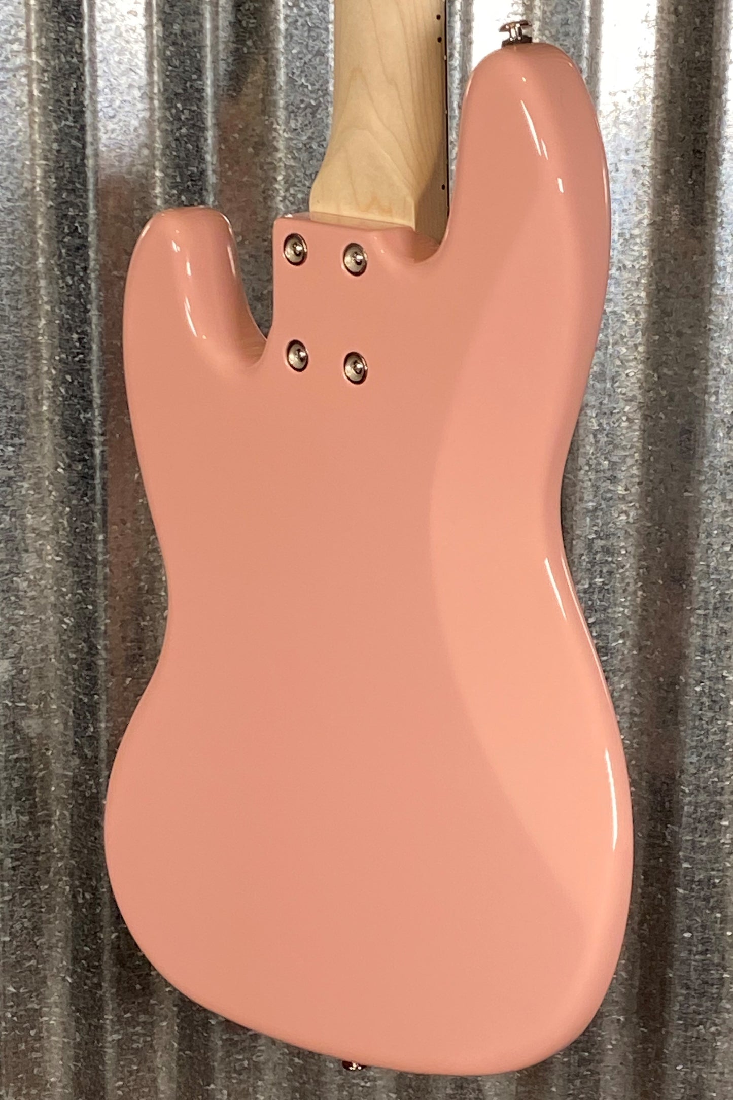 G&L USA JB5 Shell Pink 5 String Bass JB-5 & Case #7293