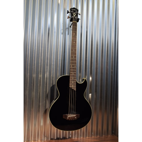 Washburn AB10BK Gloss Black Acoustic Electric Bass Gig Bag 3471