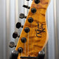 Michael Kelly 1964 Guitar Quilt Top Dark Amber Burst MK64DAB Blemish #2812