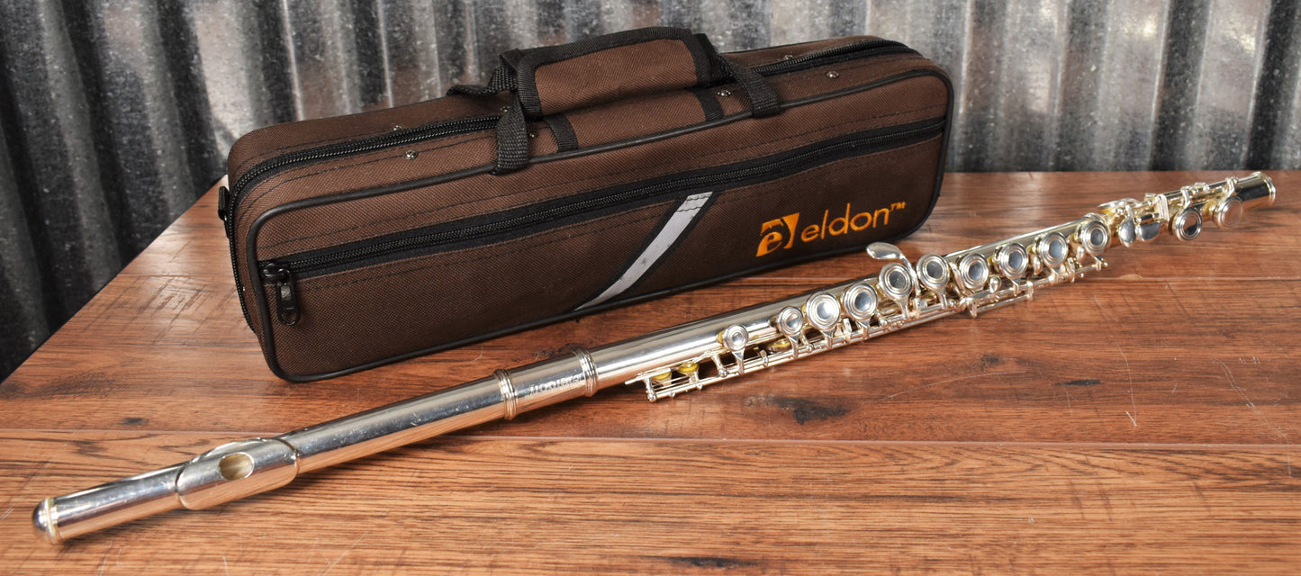 Eldon ELF220 Student C Flute & Case #4077 Used