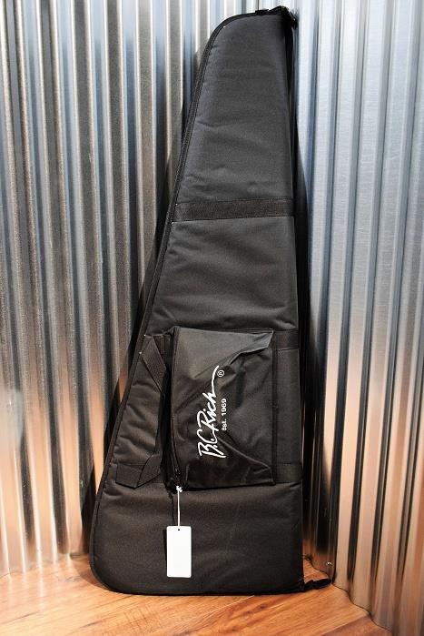 BC Rich MK5 Mockingbird Amberburst 6 String Electric Guitar & B.C. Gig Bag #4068