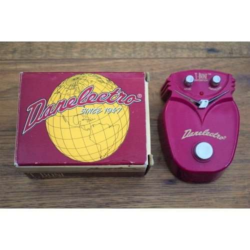 Danelectro Food T-Bone Distortion Guitar Effect Pedal Used