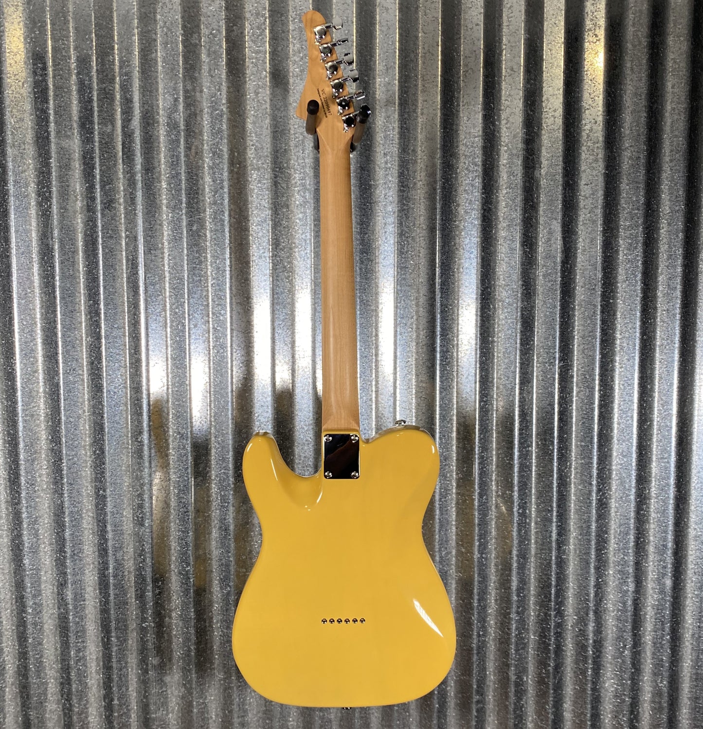 Musi Virgo Classic Telecaster Empire Yellow Guitar #0497 Used