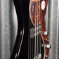 G&L Guitars Tribute Fallout Bass Short Scale 4 String Jet Black #0162 B Stock