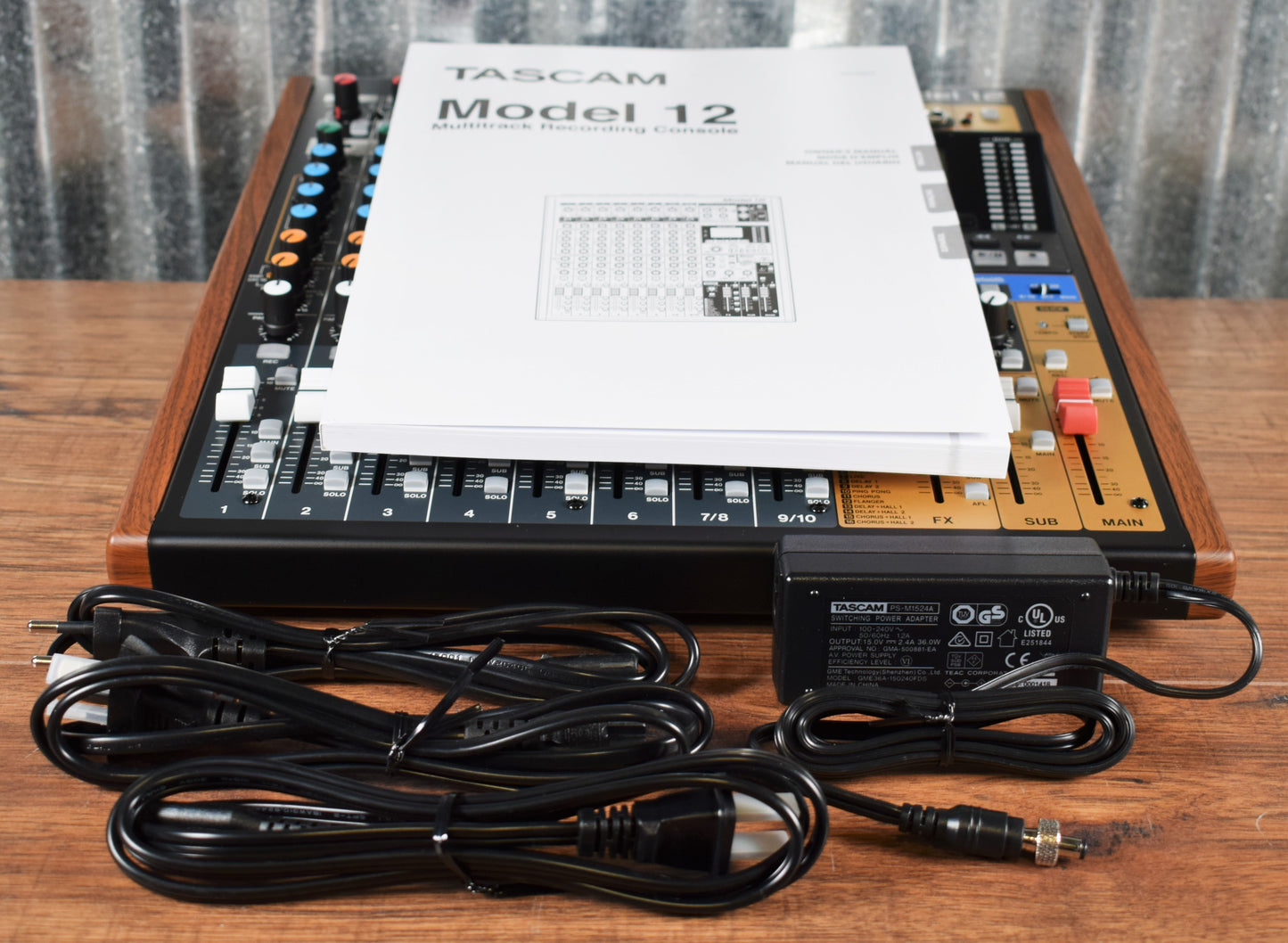 Tascam Model 12 Mixer USB Audio Interface Recorder Controller B Stock