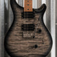 PRS Paul Reed Smith SE Custom 24 Roasted Maple Limited Charcoal Burst Guitar & Bag #9480