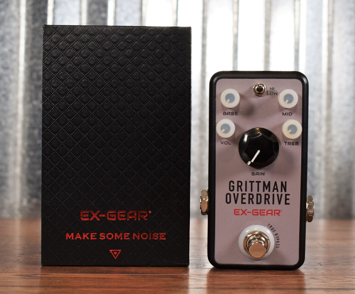 EX-Gear Grittman Overdrive Guitar Effect Pedal Used