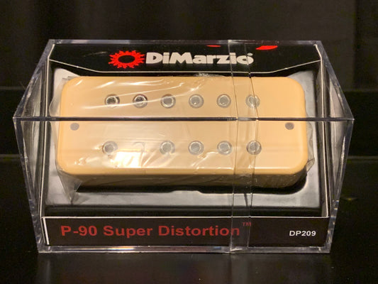 DiMarzio DP209 P90 Super Distortion Guitar Pickup P-90 DP209CR Cream