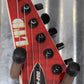 ESP LTD M-200FM See Thru Red Flame Top Guitar LM200FMSTR #0084