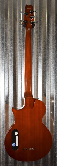 ESP LTD TL-5 Spalted Maple Thinline 5 String Acoustic Electric Bass LTL5SMNAT & Case #1008