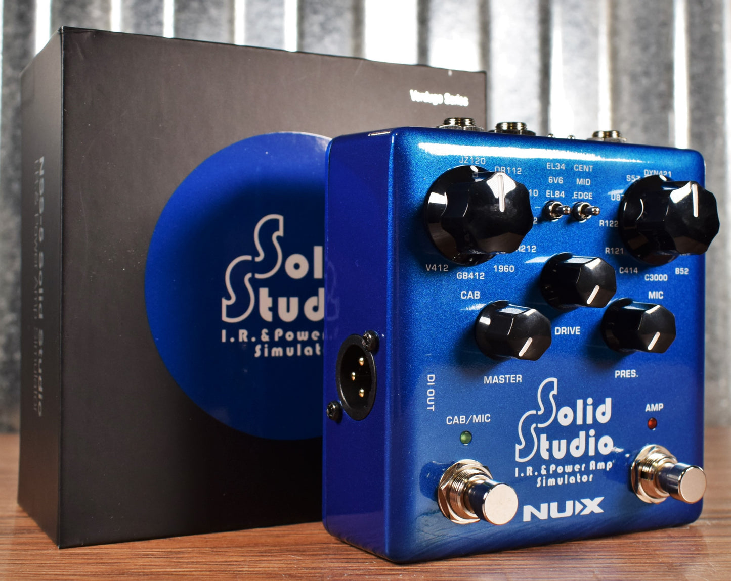 NUX NSS-5 Solid Studio IR Loader Cabinet & Power Amp Simulator Guitar Effect Pedal