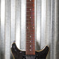 Hamer Archtop Flame Trans Black Double Cut Guitar SATF-TBK #0131
