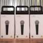 Behringer SL85S Dynamic Cardioid Handheld Vocal Microphone with On/Off Switch 3 Pack Bundle