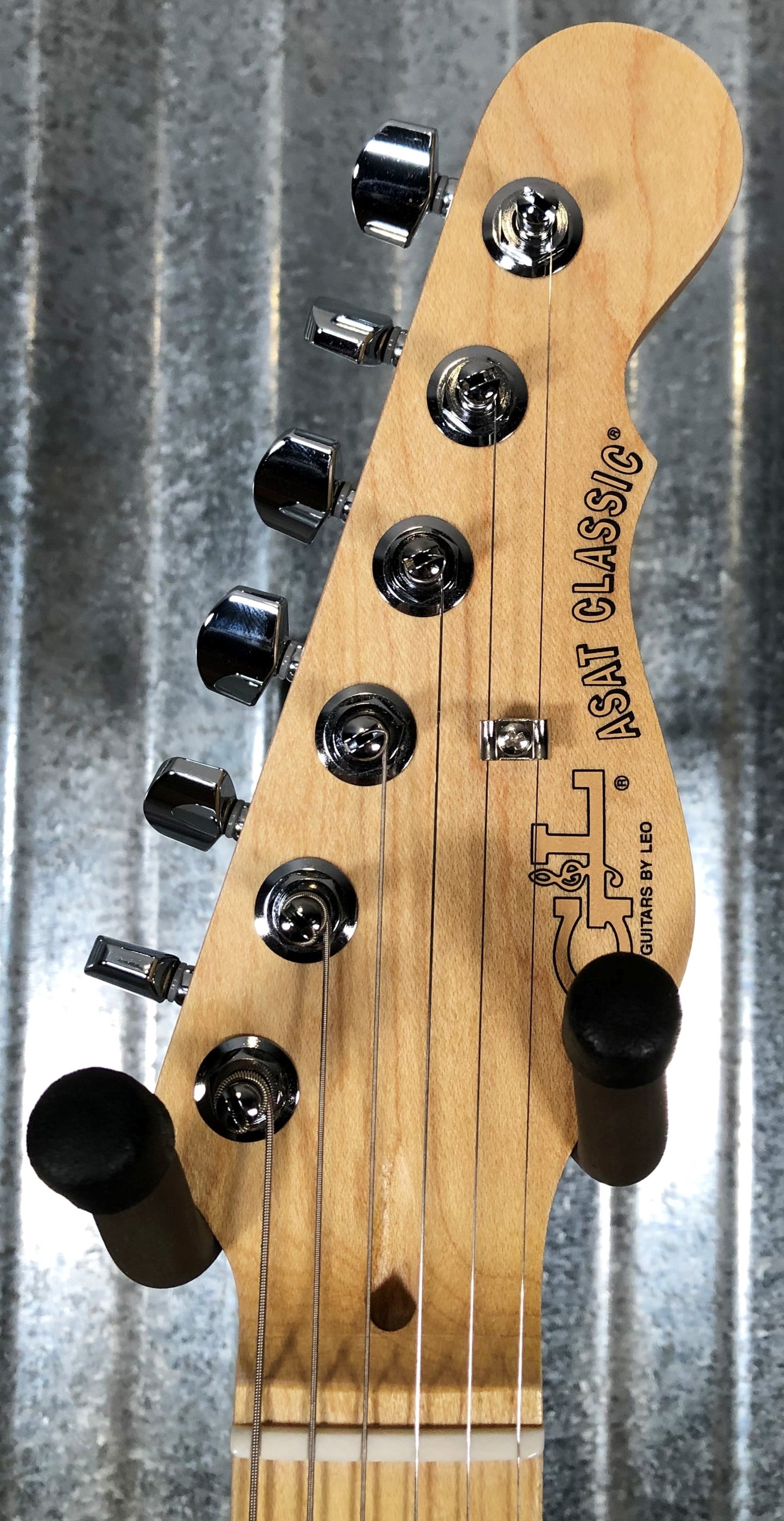G&L USA  ASAT Classic Honey Maple Satin Neck Guitar & Case #1104